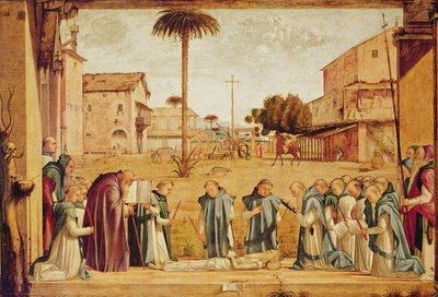 Sepoltura di San Girolamo, c.1507-9 da Vittore Carpaccio